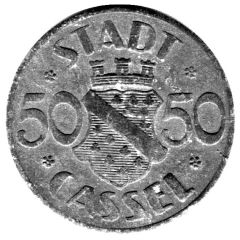 50 Pfennig - Cassel