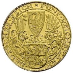 5 Reichsmark Paul von Hindenburg - Pattern