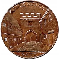 1/2 Penny Warwickshire - Coventry / Kempson`s