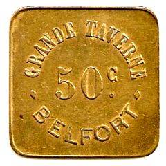 50 Centimes - Grande Taverne Belfort