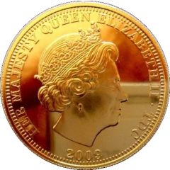 5 Pounds - Elizabeth II Concorde: 40th Anniversary of the First Test Flight
