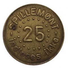 25 Spillemønt - Casablanca