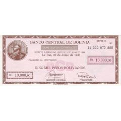 10 000 Pesos Bolivianos