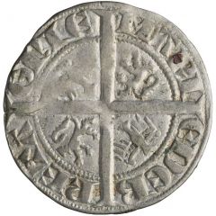 1/2 Groschen - Mary of Brittany
