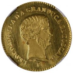 1 Fiorino - Leopoldo II Pattern