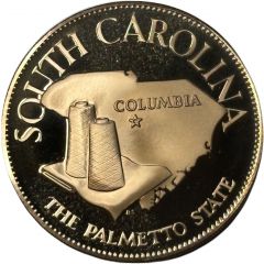 Medal - States of the Union South Carolina