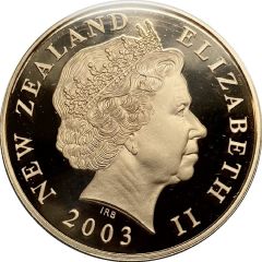 10 Dollars - Elizabeth II 4th Portrait, The One Ring, Gold Proof