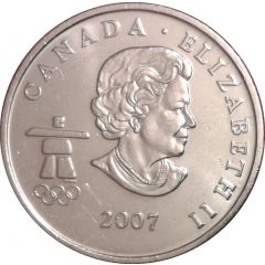 25 Cents - Elizabeth II Ice hockey