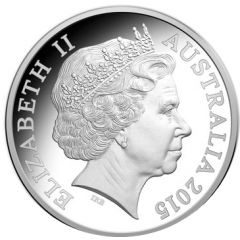 5 Dollars - Elizabeth II 4th Portrait - Gallipoli Landing - Silver Proof
