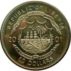 10 Dollars Fall of Berlin Wall - 1989