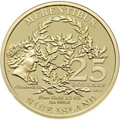 25 Dollars - Elizabeth II Bene Merentibus