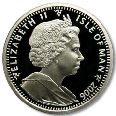 1 Crown - Elizabeth II Concorde, Silver Proof Coloured