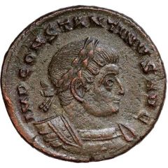 Follis - Constantinus I SOLI INVICTO COMITI, T-F, Treveri