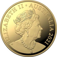 20 Cents - Elizabeth II 6th Portrait - Gold Proof