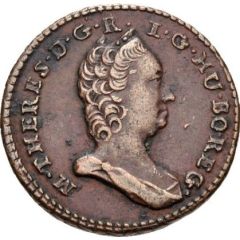 1/2 Kreuzer - Maria Theresia Hall