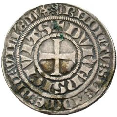 1 Turnose 'Groschen Tournois' - William II