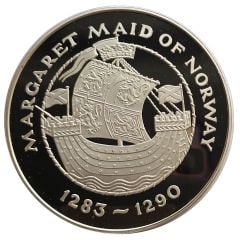 Medal - The Queens of the British Isles Margaret Maid of Norway