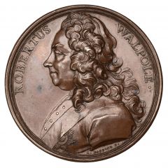 Medal - George II Robert Walpole