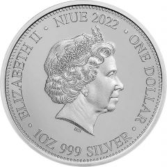 1 Dollar - Elizabeth II Cougar vs. Bear