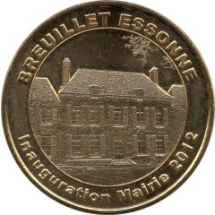 Monnaie de Paris Tourist Token - Breuillet Inauguration Mairie 2012