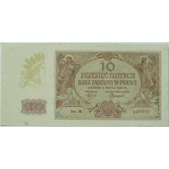 10 Zlotys German occupation
