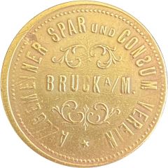 1 Krone Wage Token - Spar und Consum-Verein Bruck an der Mur