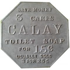 Token - Calay Toilet Soap 3 for 15¢