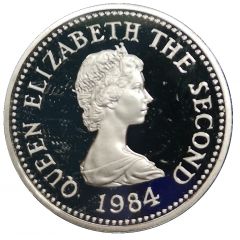 1 Pound - Elizabeth II St. Saviour, Silver Proof