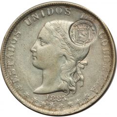 50 Centavos Type VIII Counterstamp