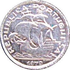 2,50 Escudos Miniature coin, Aluminium