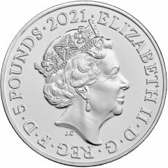 5 Pounds - Elizabeth II 5th portrait, Little Miss Sunshine