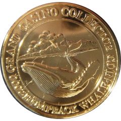 Grand Casino Collector Coin Humpback Whale