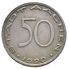 50 Pfennig - Aachen Alfred Rethel - Pattern