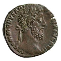Sestertius - Commodus NOBILITAS AVG P M TR P XI IMP VIII COS V P P S C, Nobilitas