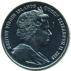 1 Dollar - Elizabeth II 475th Ann. Birth of Sir Francis Drake