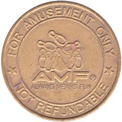 Token - AMF Bowling Game/Amusement Token