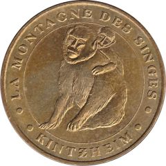 Monnaie de Paris Tourist Token - Kintzheim La Montagne des Singes