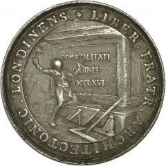 Medal - George III Freemasons, silver