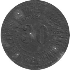 30 Pfennig - Eitorf Schoeller`sche und Eitorfer Kammgarnspinnerei