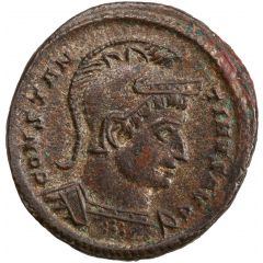 Follis - Constantinus I VIRTVS EXERCIT, Treveri