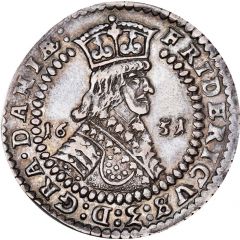 1/2 Krone - Frederik III