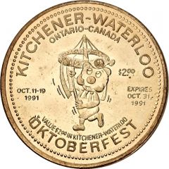 2 Dollars - Kitchener-Waterloo, Ontario Oktoberfest