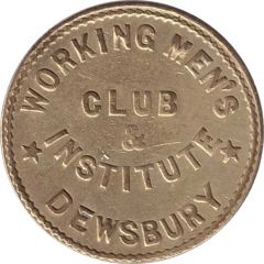 1 Shilling - Working Men`s Club and Institute Dewsbury