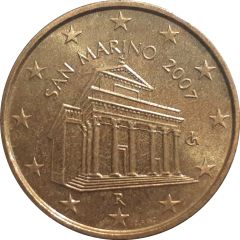 10 Euro Cents 1st type, 1st map