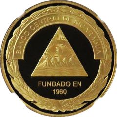 50 Córdobas 50th Anniversary BCN - Gold