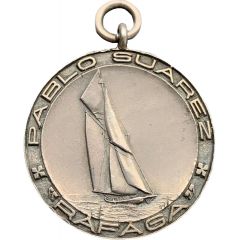 Sailing Regatta prize medal - Yacht Club Argentino