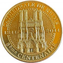 Jeton touristique - Arthus Bertrand - Cathédrale de Reims