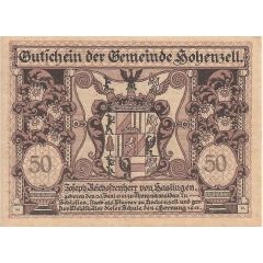 50 Heller Hohenzell