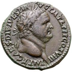 Sestertius - Titus S C, Mars