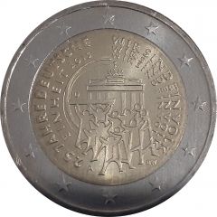 2 Euros 25 Years of German Unity